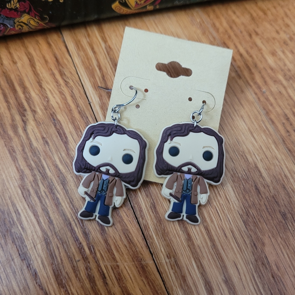 New Sirius Black Harry Potter Dangle Earrings